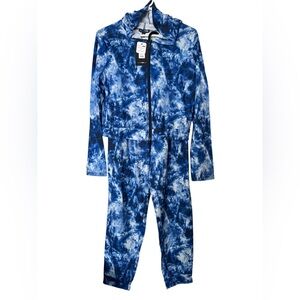 Tie-Dye Lounge Set Hoodie Pockets Drawstring Women’s Size XL New With Tags